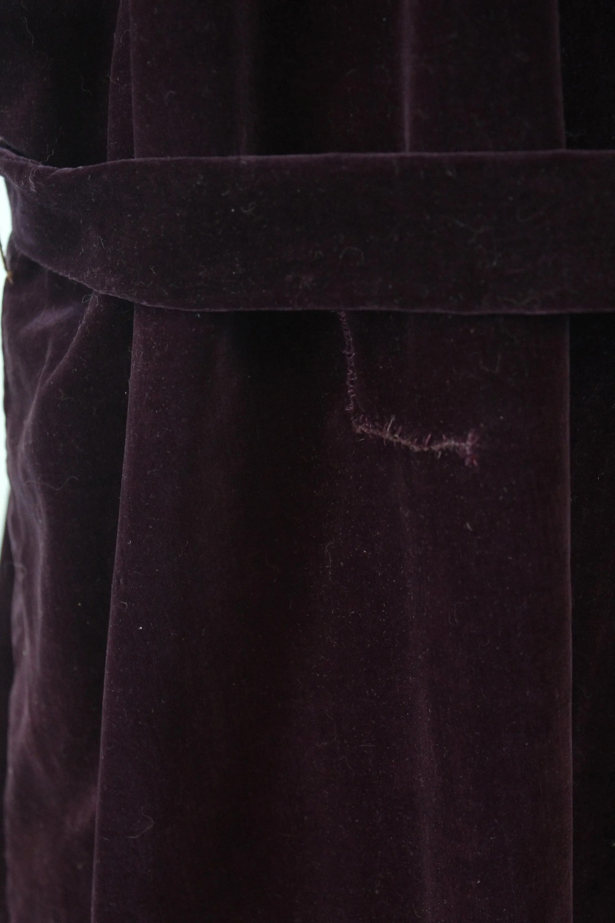 1920s PURPLE velvet kimono COAT robe all sizes | new winter