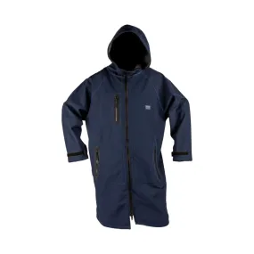 2025 Ronix Head Honcho Poncho Wet/Dry Zip Up - Navy Blue / Grey