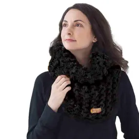 (40% Off) Oversized Chunky Cowl - Obsidian by Little Birdie Design Studio