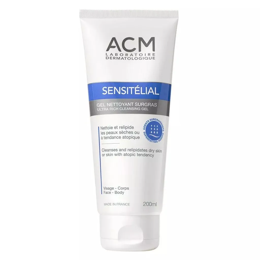 ACM Sensitelial Ultra Rich Cleansing Gel For Dry Skin 200ml