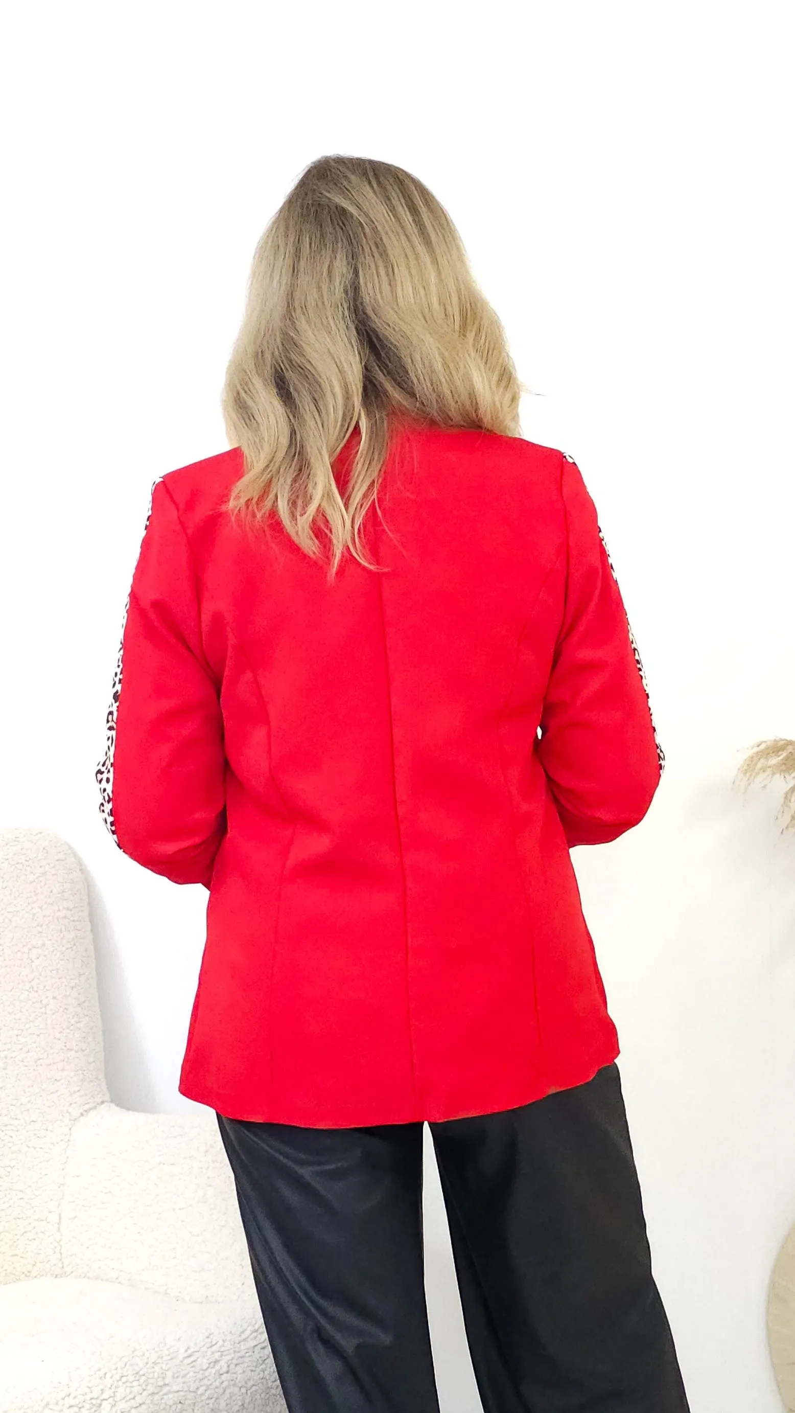 Ally Red Blazer