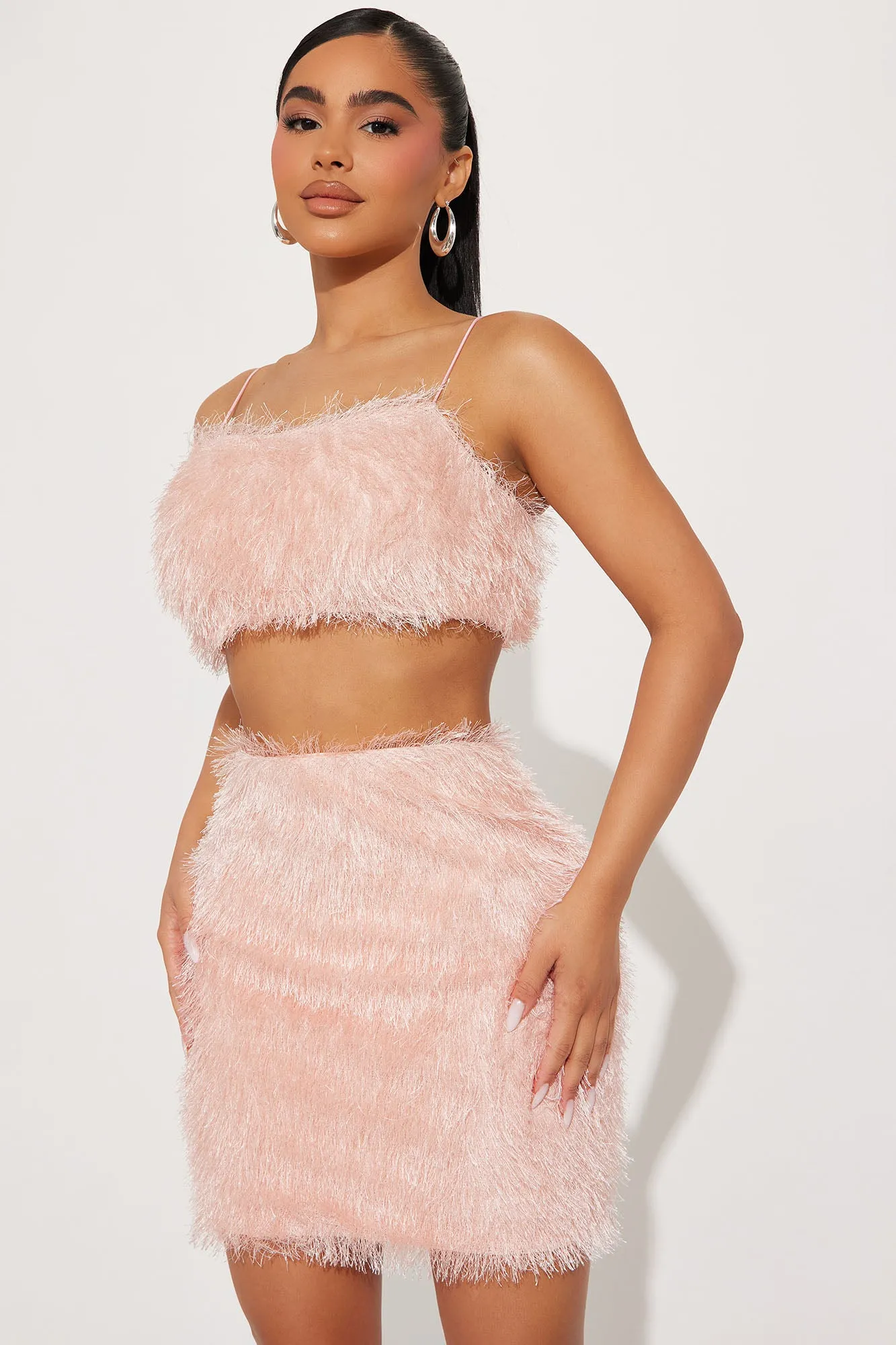 Always A Fun Time Skirt Set - Pink