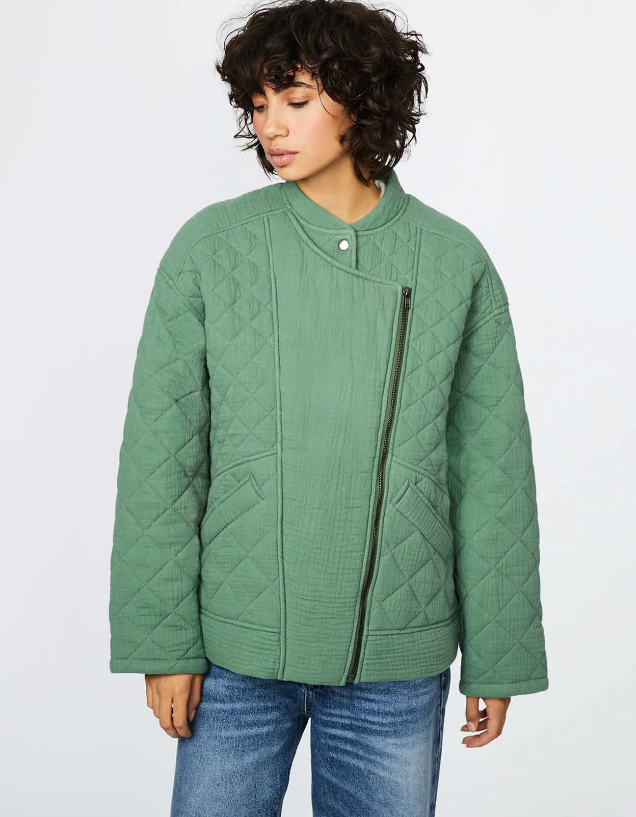 Asymmetric Car Jacket