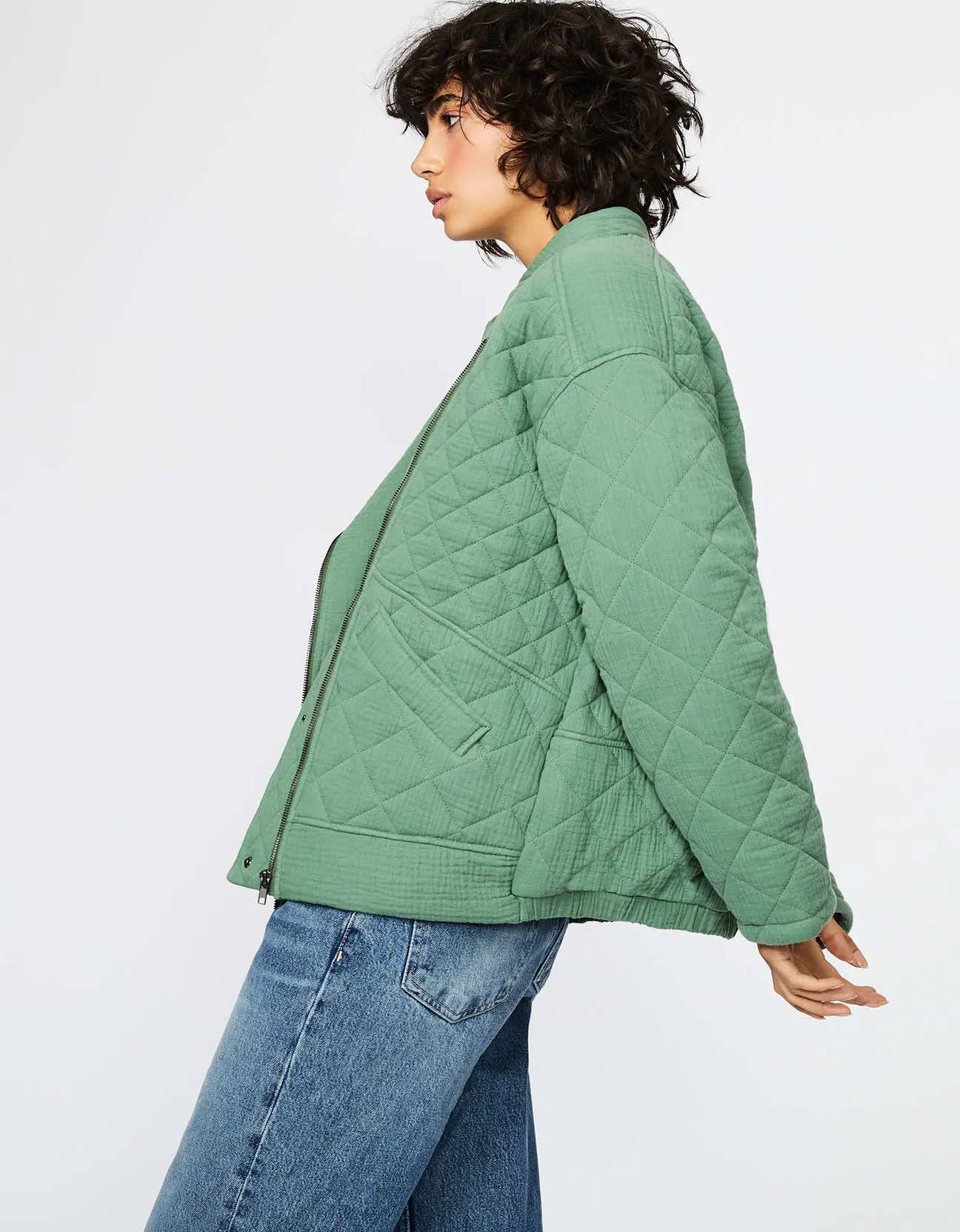 Asymmetric Car Jacket