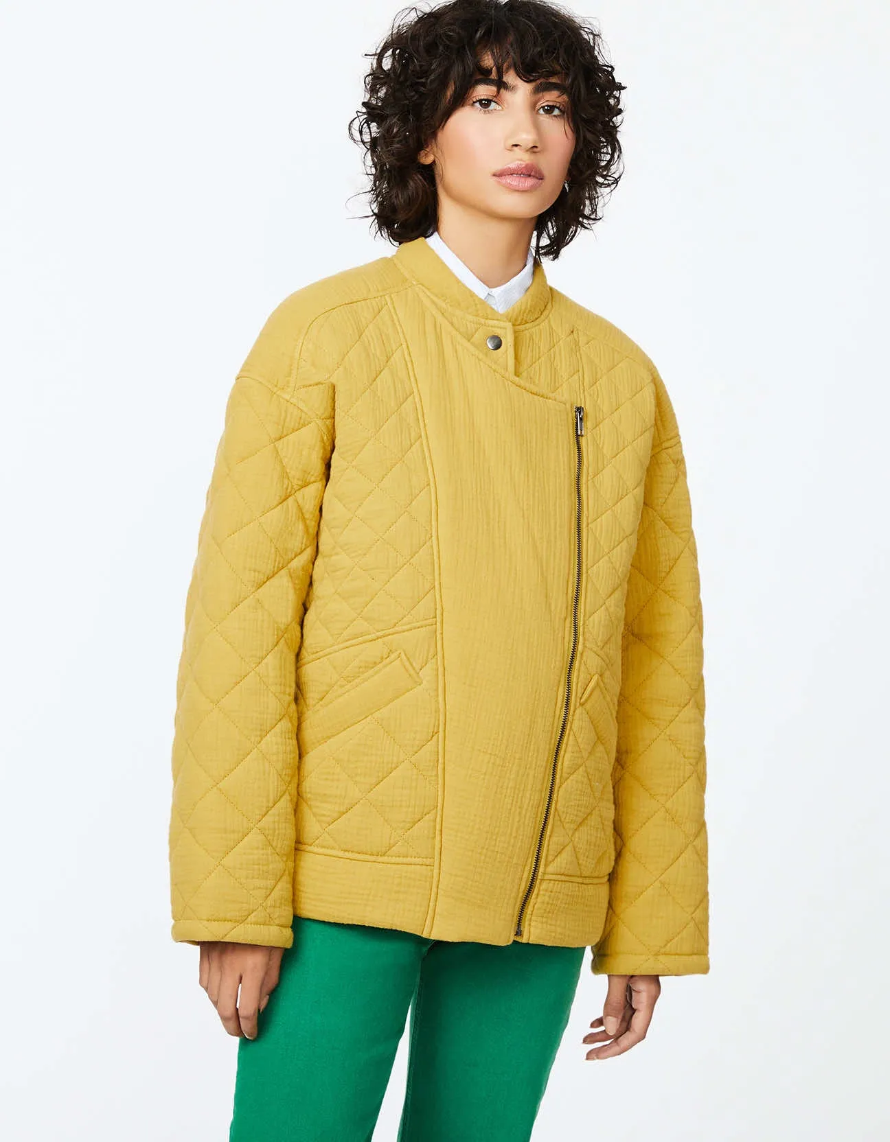 Asymmetric Car Jacket