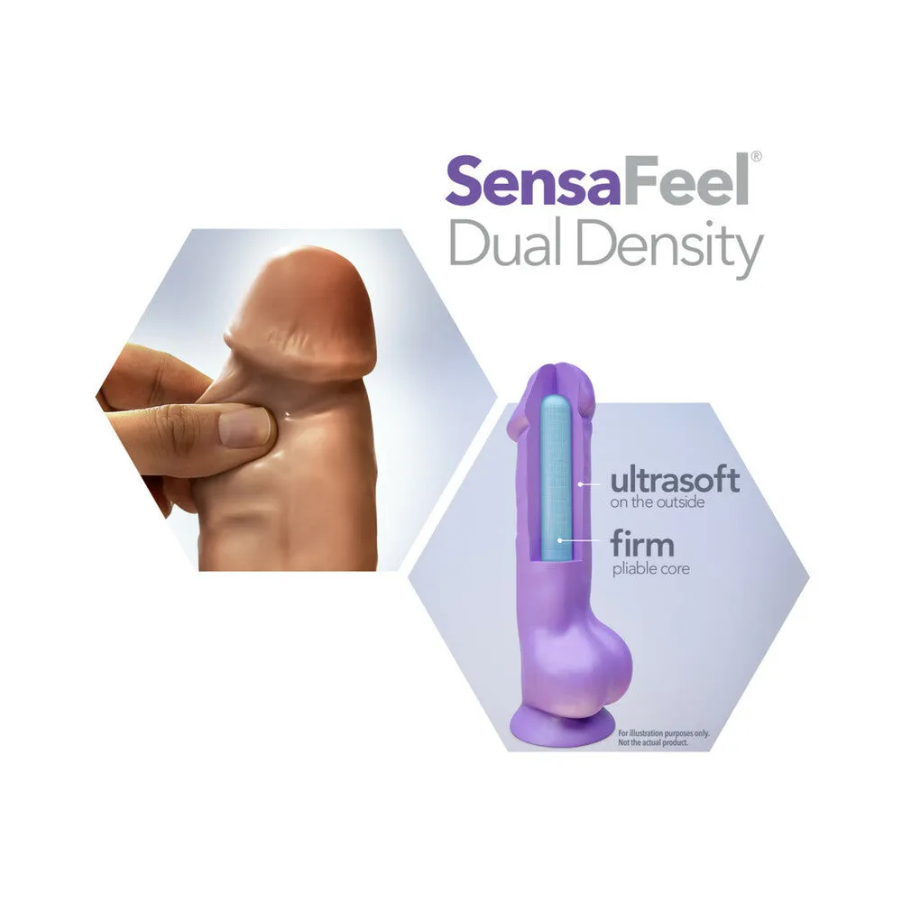 Au Naturel 6.5 Inch Sensa Feel Dildo - Latin