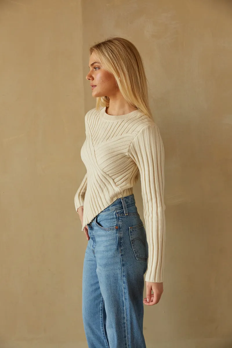 Bailey Ribbed Knit Sweater