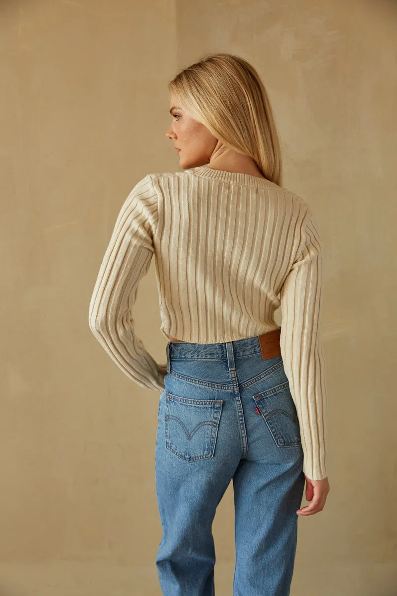 Bailey Ribbed Knit Sweater