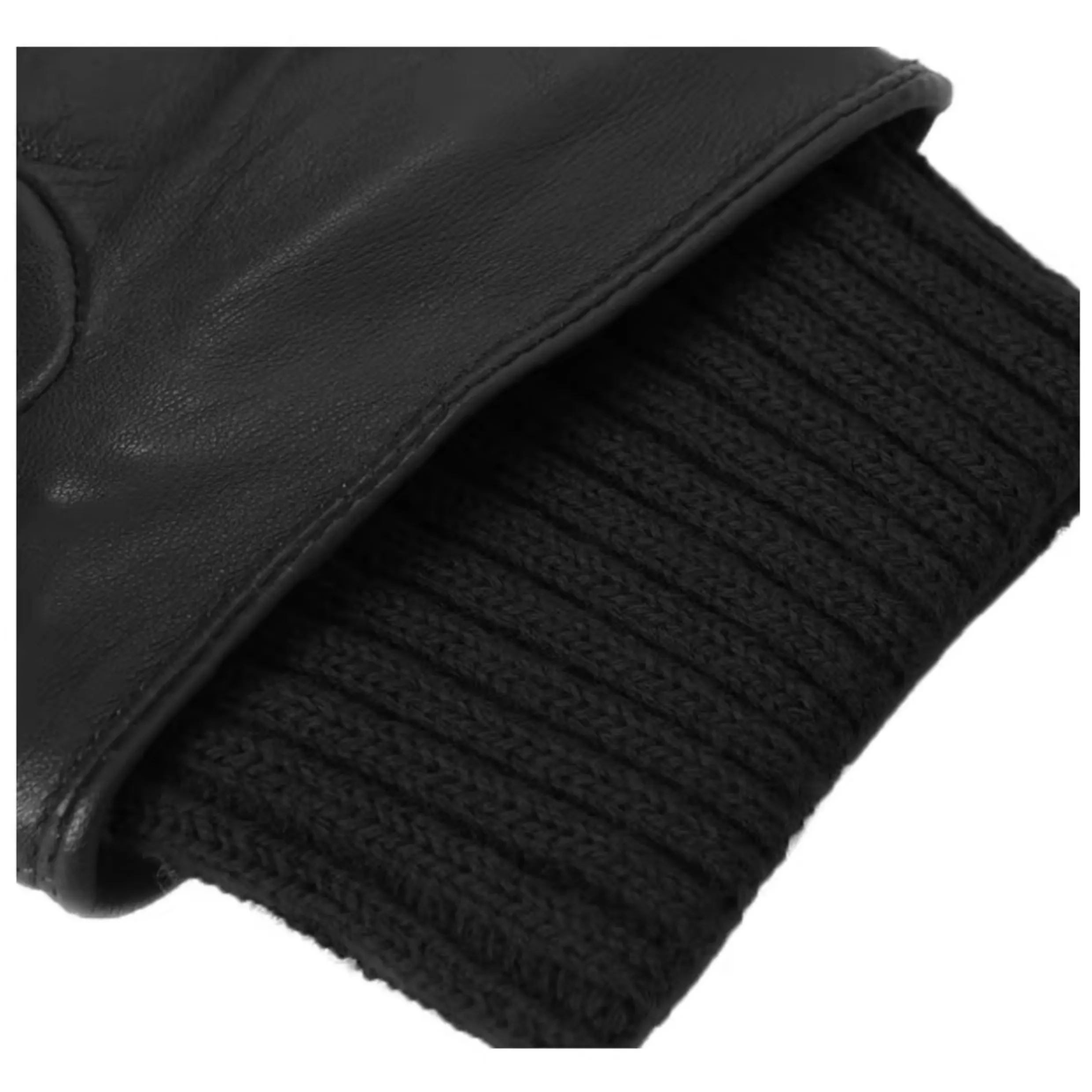 Barbour Quilted Leather Glove MGL0027 Black