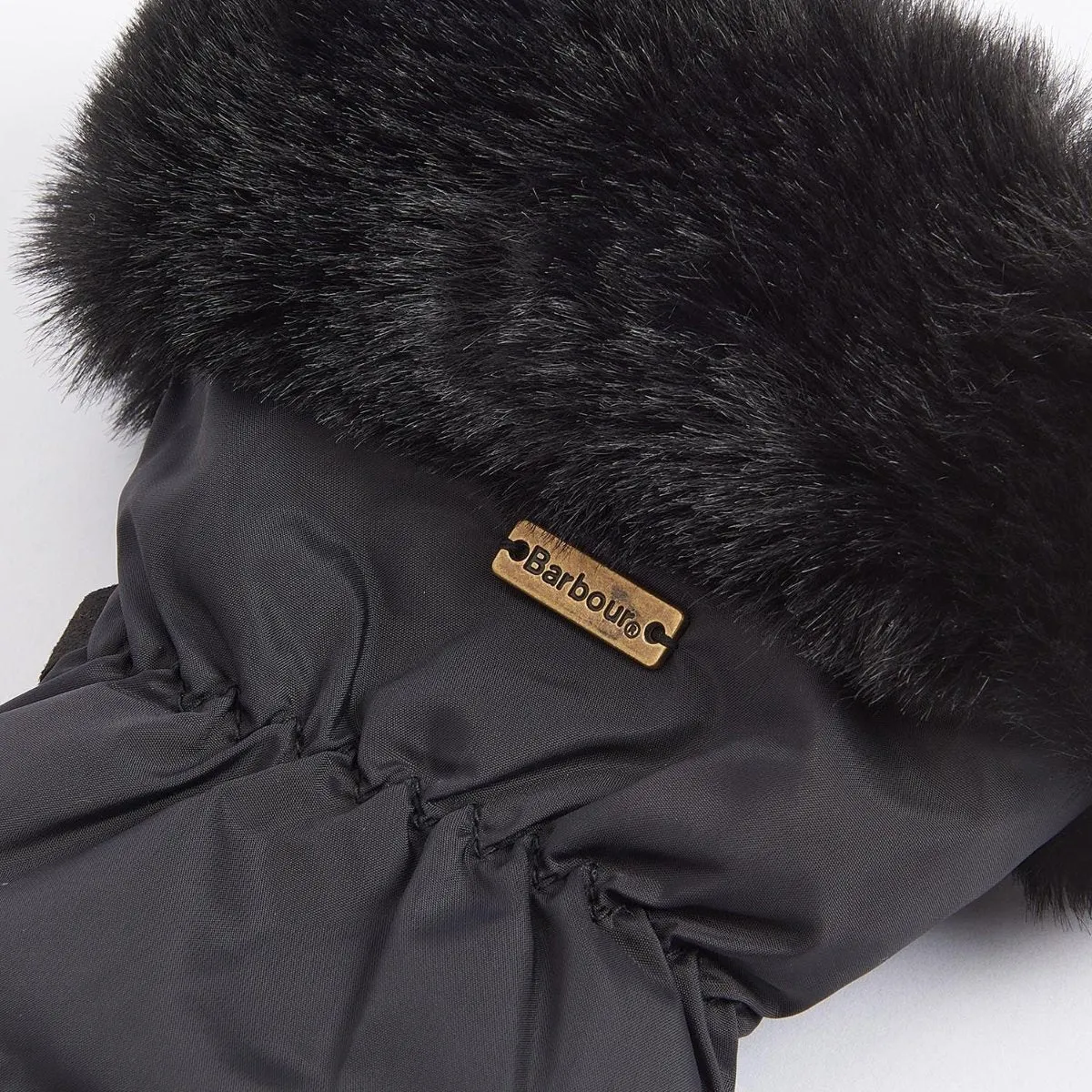 Barbour Women's Primrose Waterproof Mitts in Black