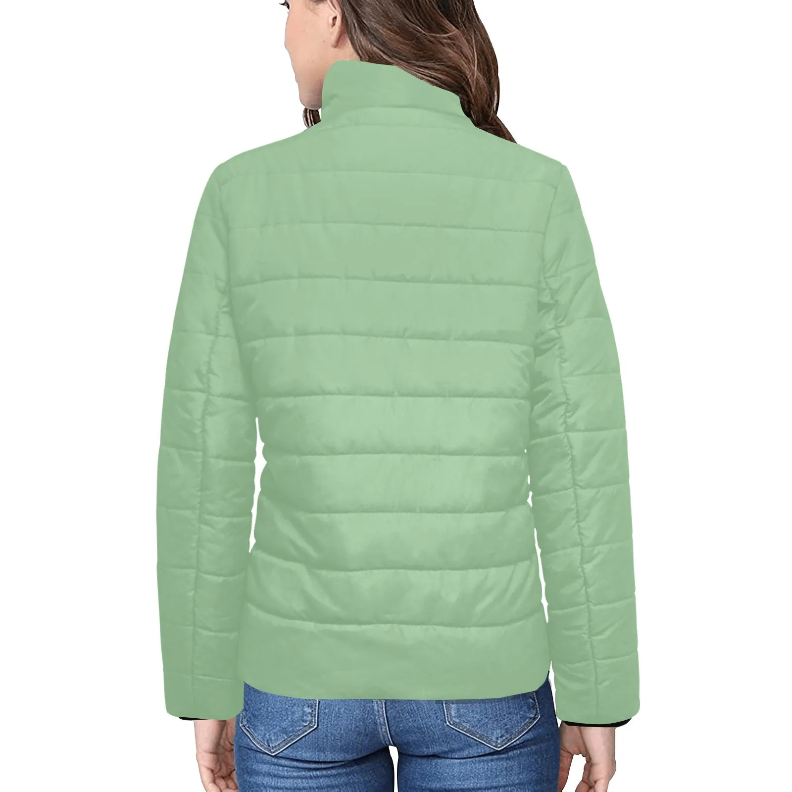 Basil Women's Stand Collar Padded Jacket