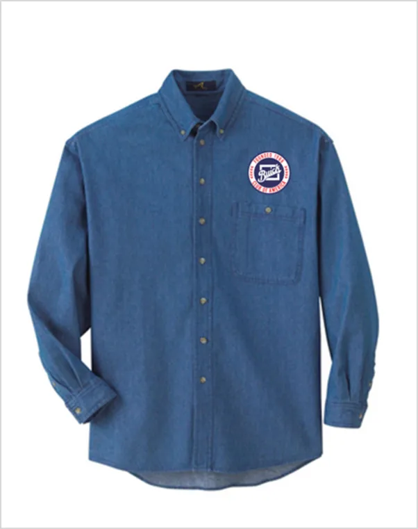 BCA Buick Club of America Denim shirt