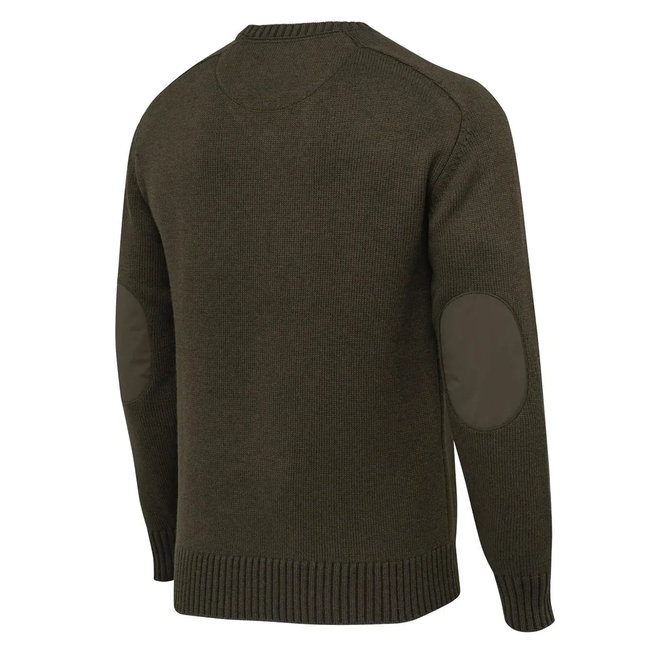 Beretta Kent V-Neck Tech Sweater Brown Bark / Moss