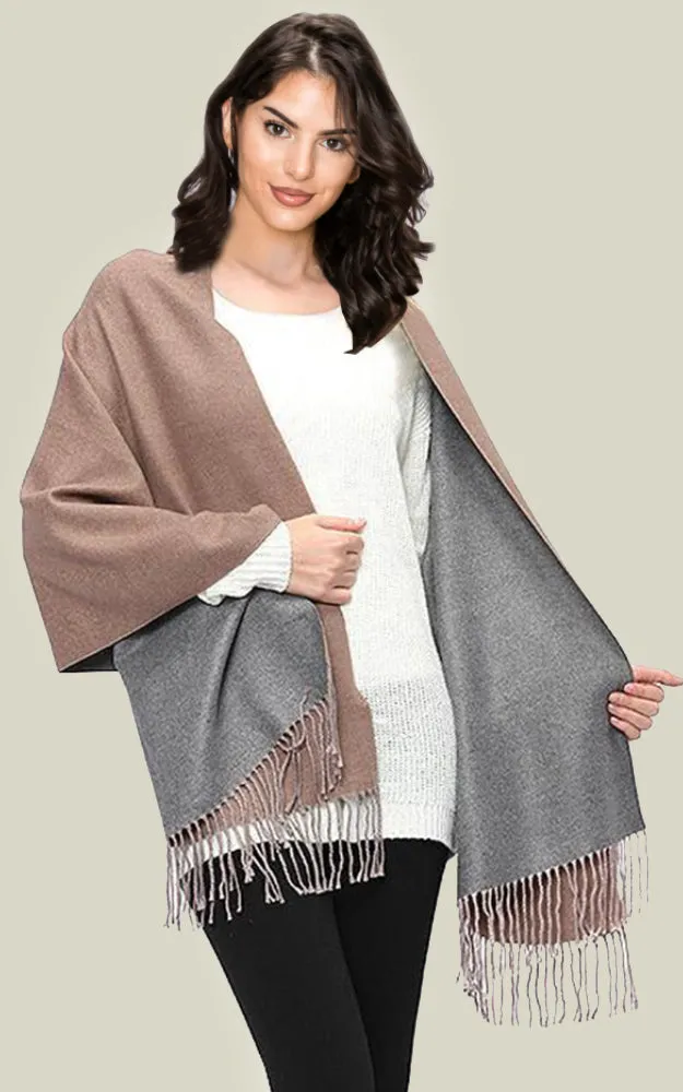 BF1815 Honeybun Reversible Super Soft Oblong Scarf