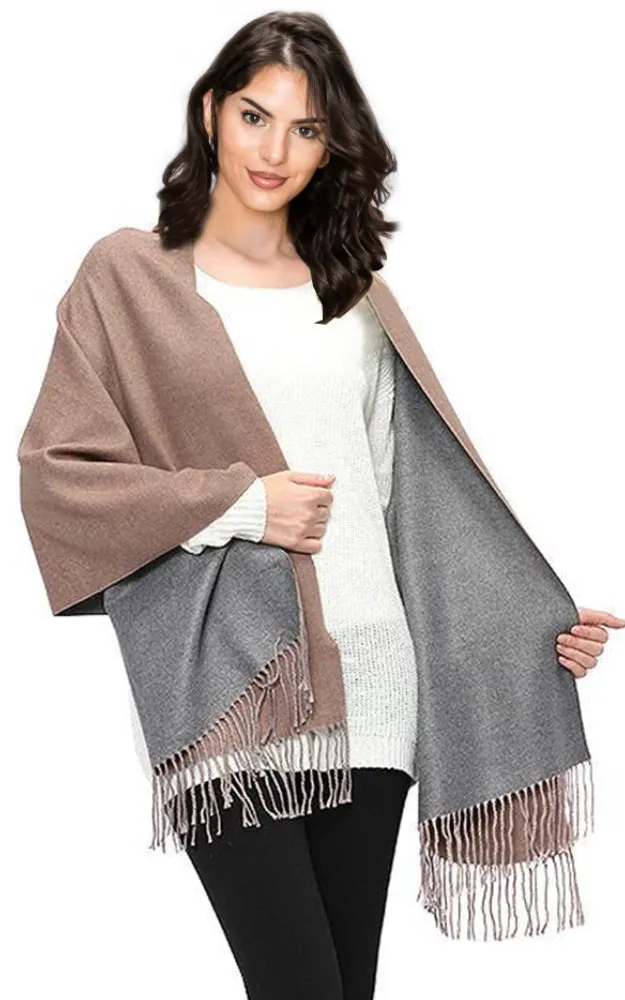 BF1815 Honeybun Reversible Super Soft Oblong Scarf