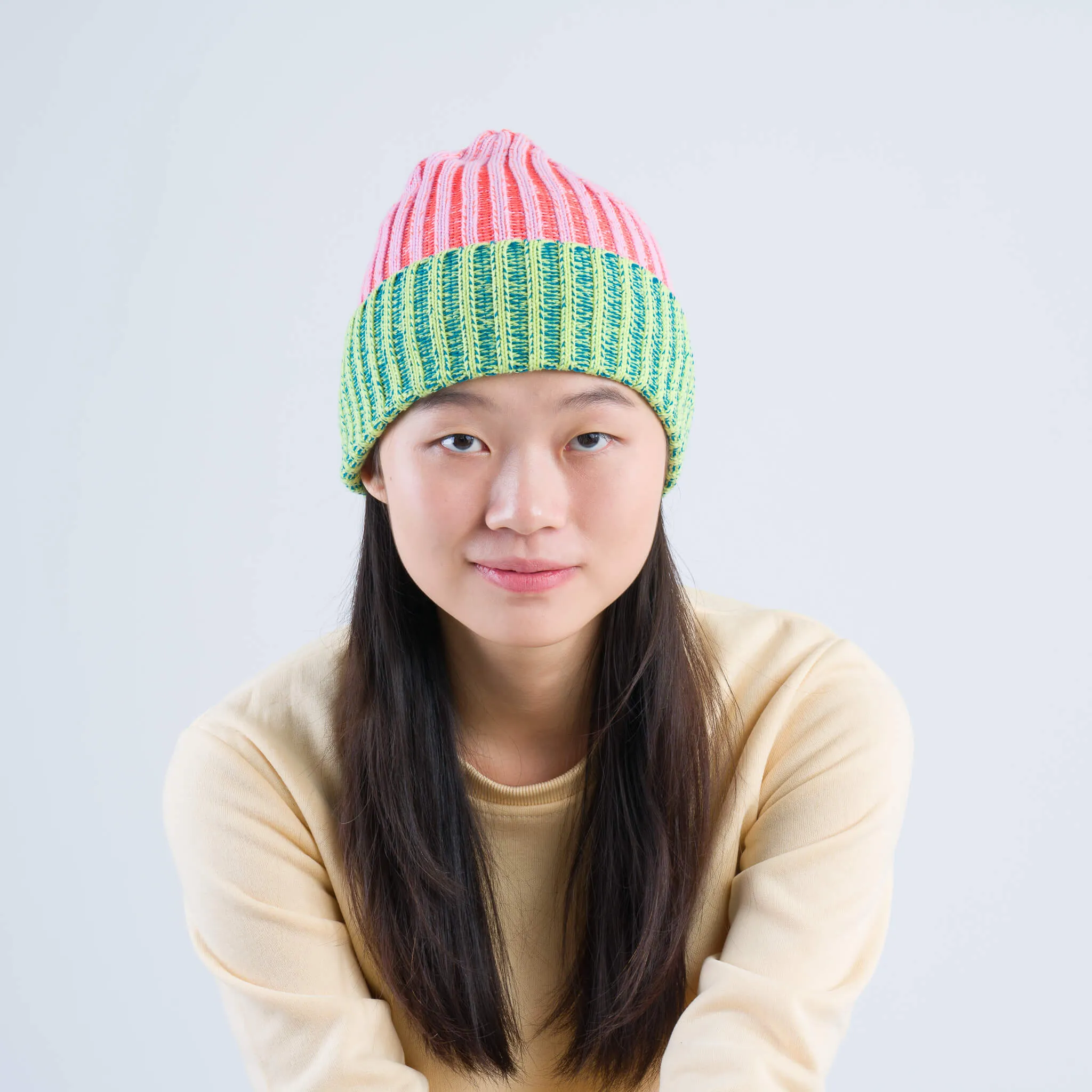 Big Stripe Beanie