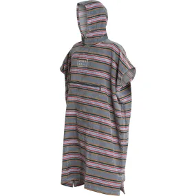 Billabong Hooded Poncho-Slate Blue