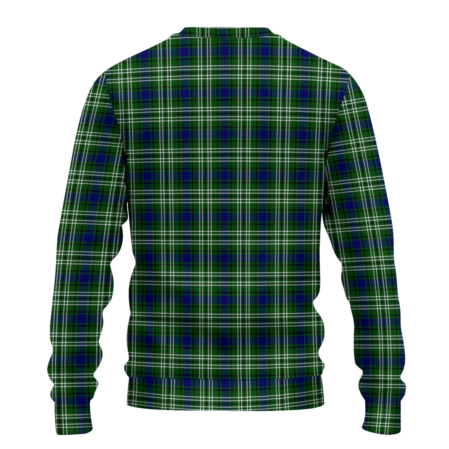 Blackadder Tartan Ugly Sweater with Family Crest