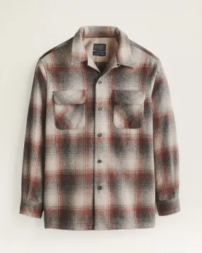 Board Shirt - Red/Grey Mix Plaid