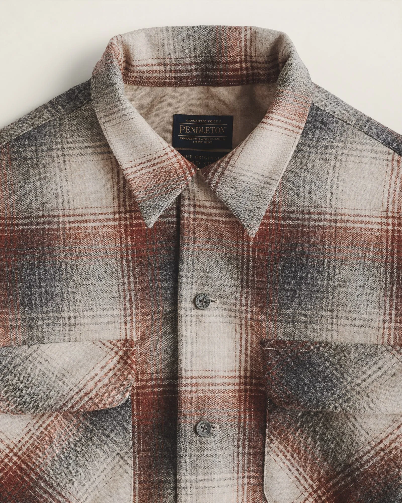 Board Shirt - Red/Grey Mix Plaid