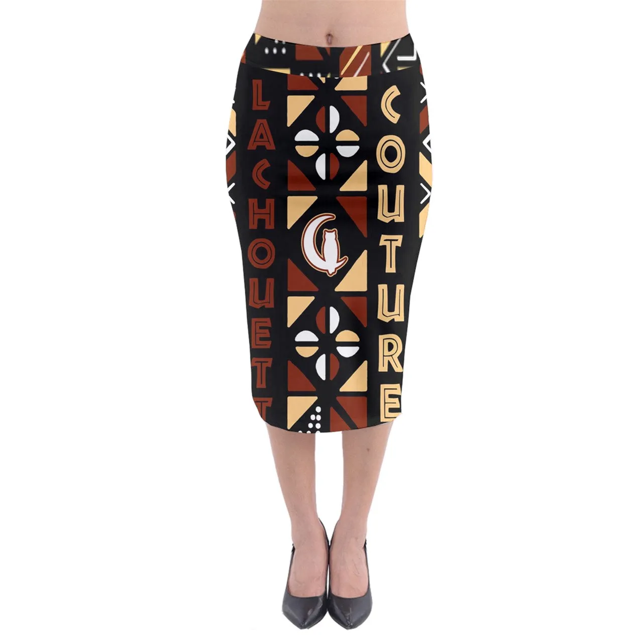 Bologan Midi Pencil Skirt