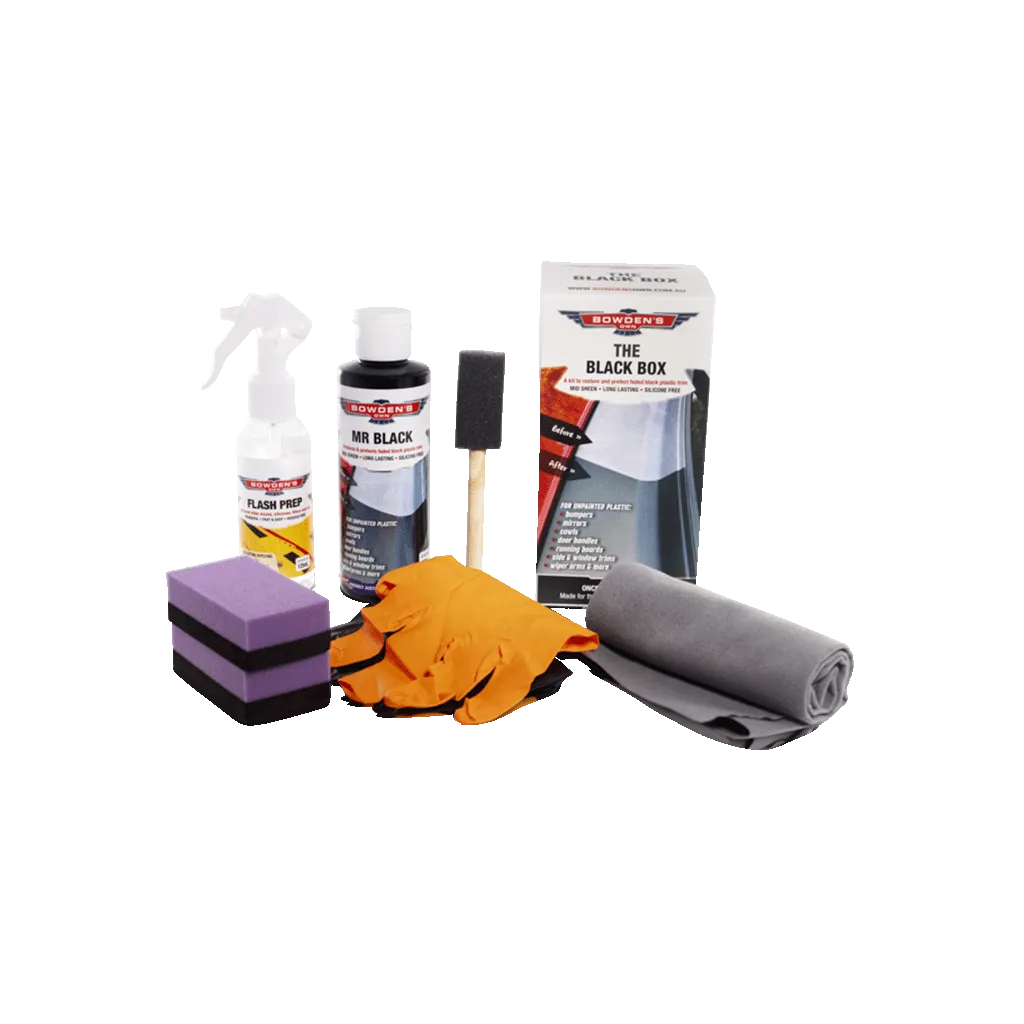 Bowden's Own The Black Box Trim Restorer Kit - BOBBOX