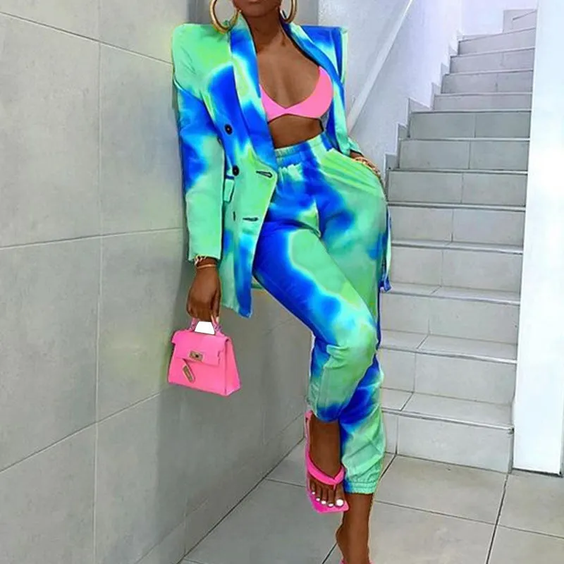 Brilliantly Bold Blazer Set