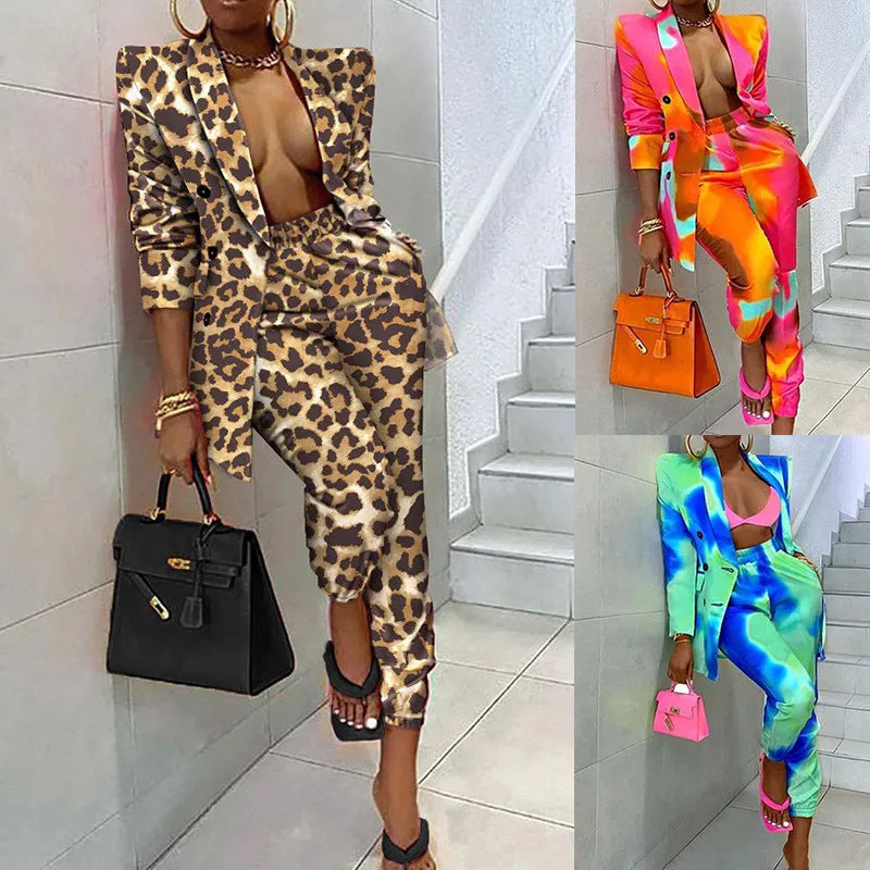 Brilliantly Bold Blazer Set