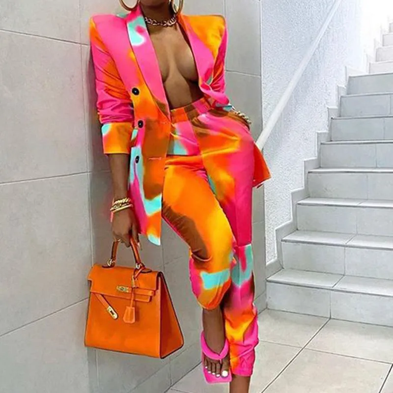 Brilliantly Bold Blazer Set