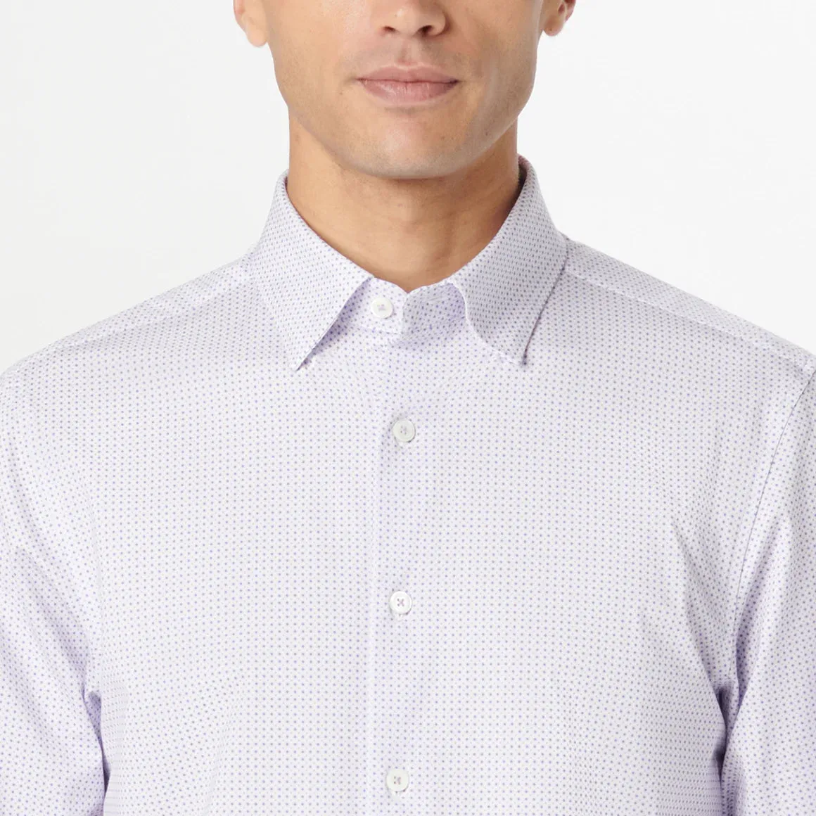 Bugatchi Jules Geometric OoohCotton Shirt