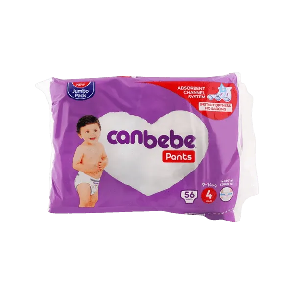 CANBEBE DIAPERS MAXI 4 - 56 PANTS