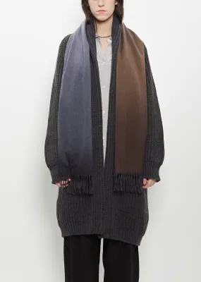 Cashmere Ombre Nuance Scarf — Oxide