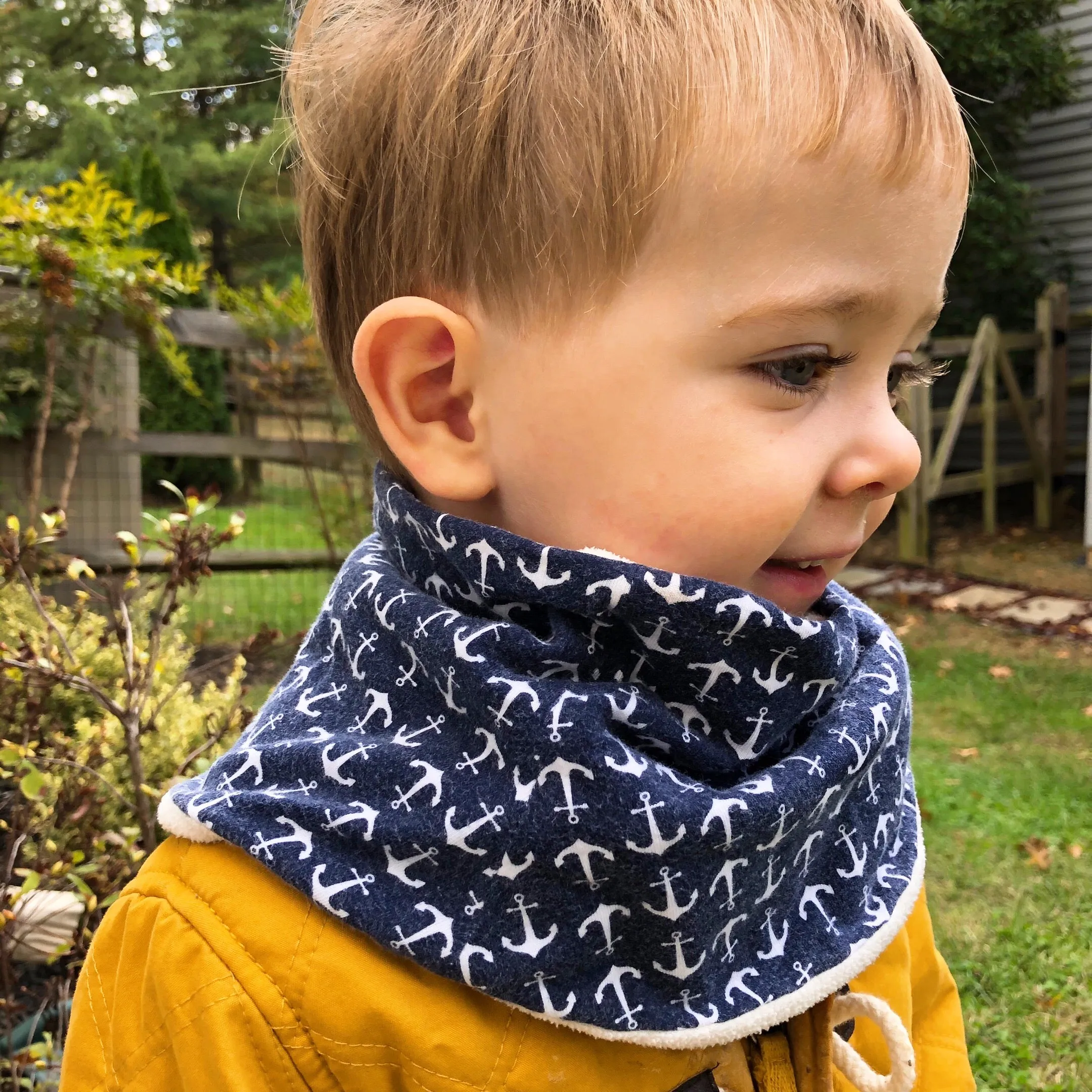 Child's Handmade Neck Warmer Tie Dye Blended