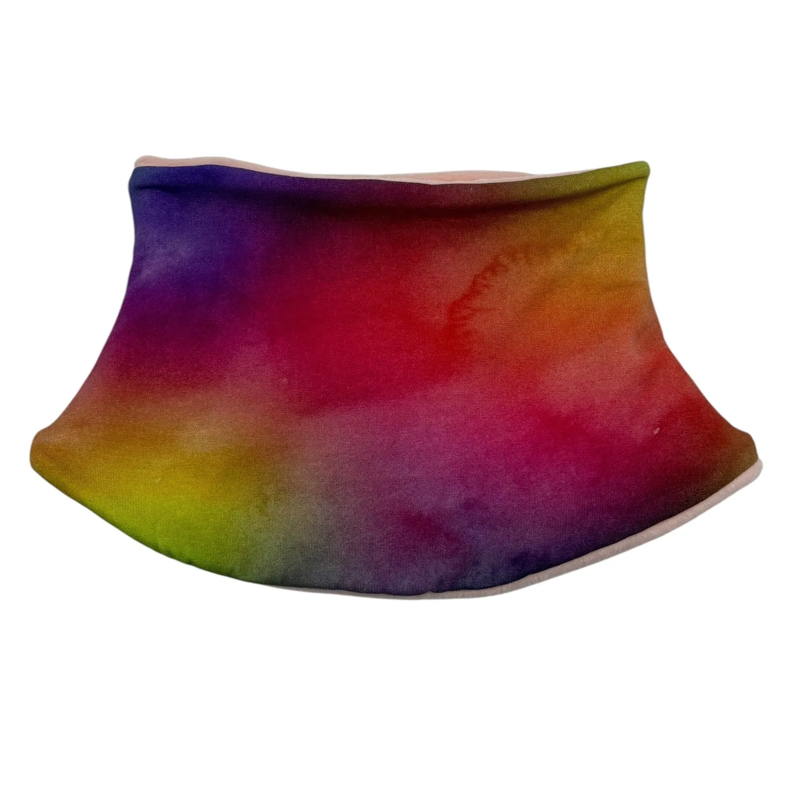 Child's Handmade Neck Warmer Tie Dye Blended