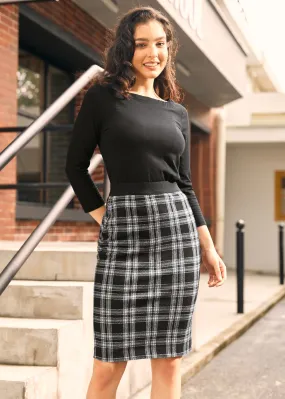 Cider Sipper Pencil Skirt