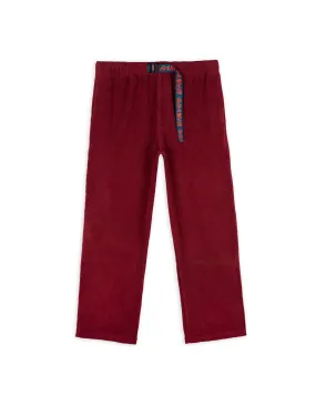 Cord Climber Pant, Maroon