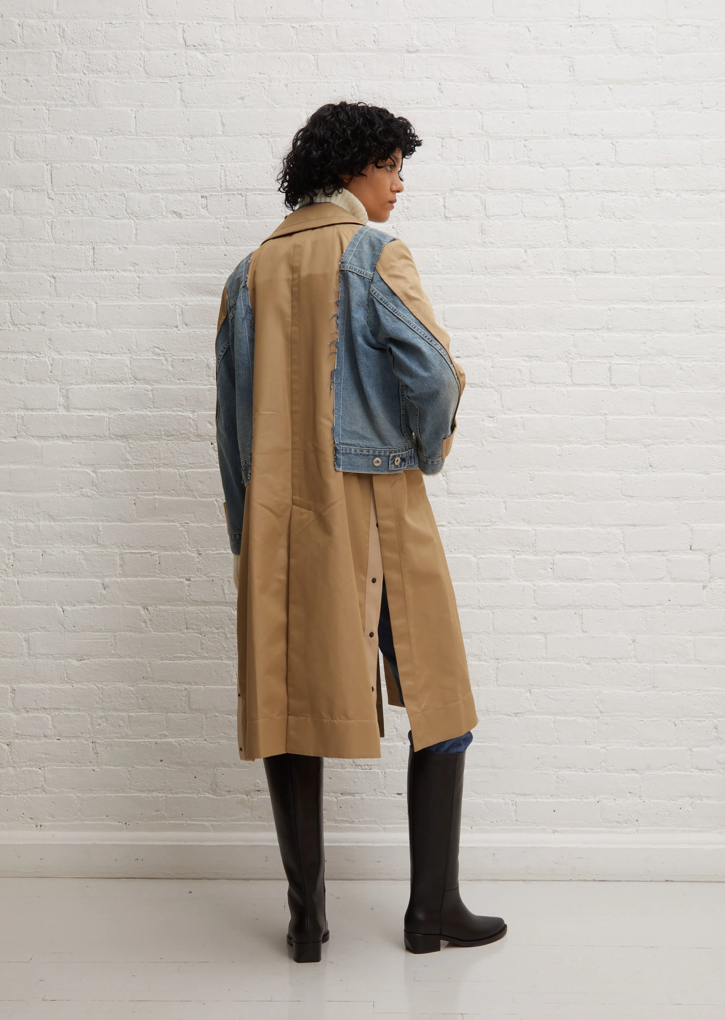 Cotton Gabardine Coat