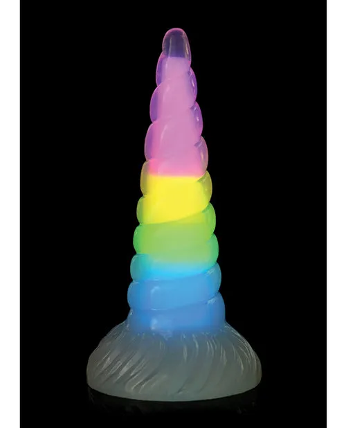 Creature Cocks Uni Glow in the Dark Silicone Dildo