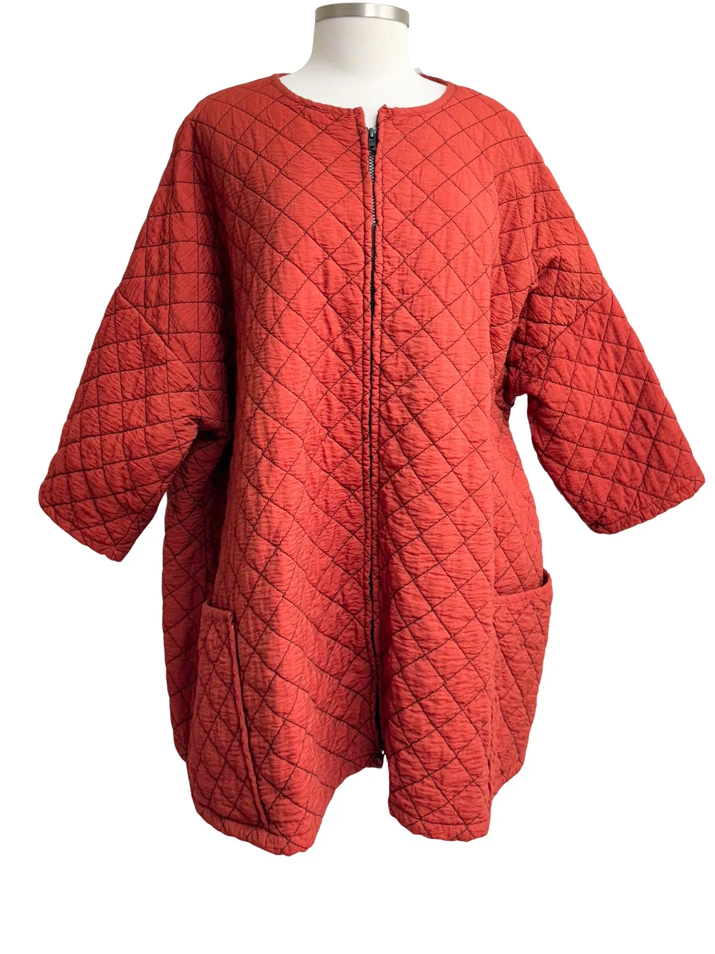 Cut Loose QUILT ZIP JACKET - Originally $239