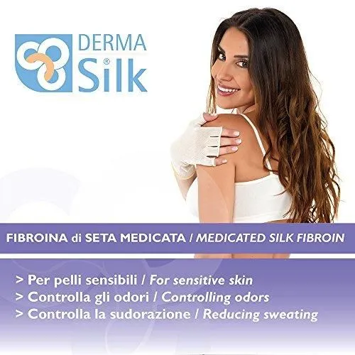 DermaSilk Adult Gloves - Small Medium or Large