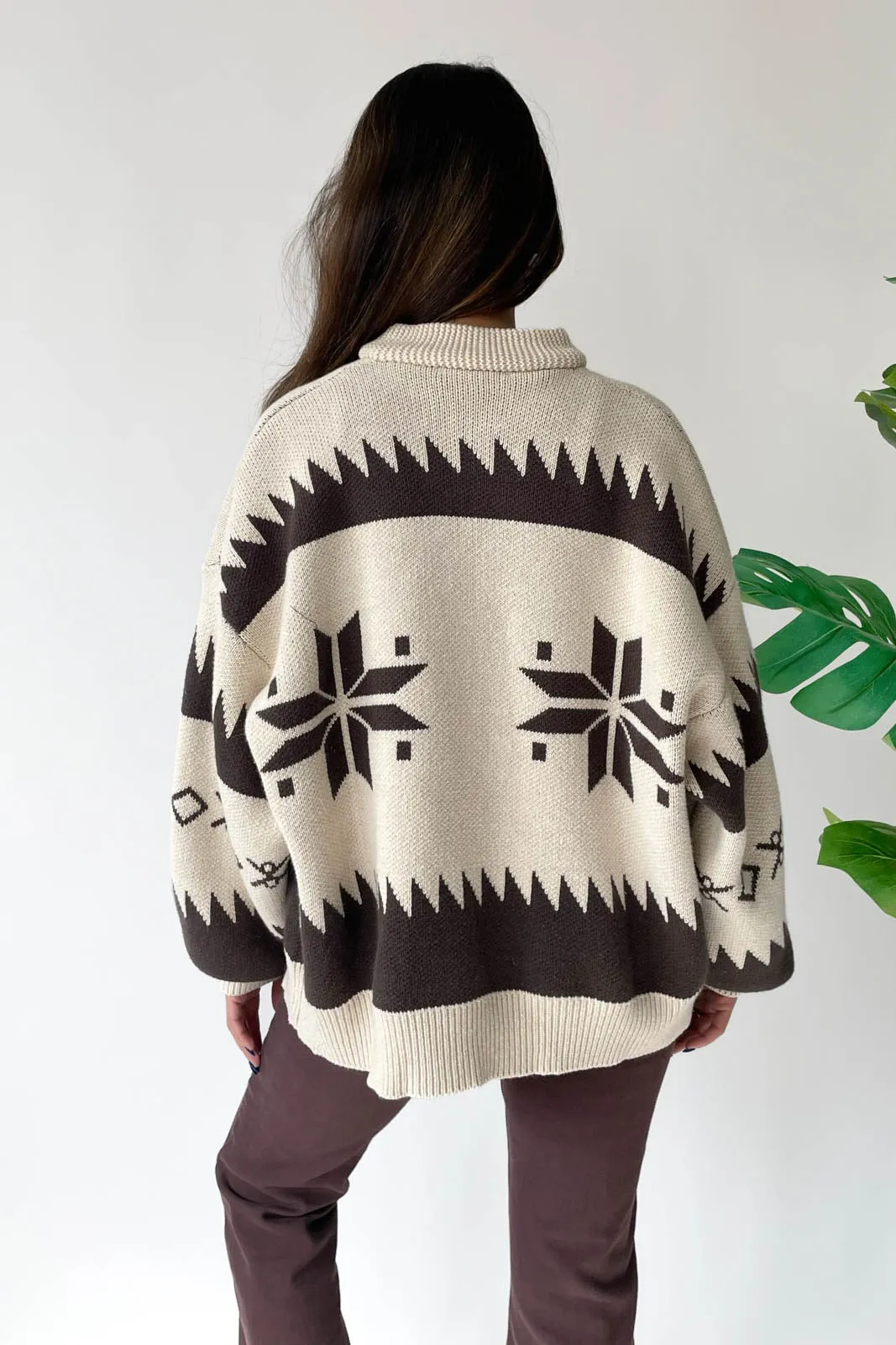 Desert Nights Zip Up Sweater