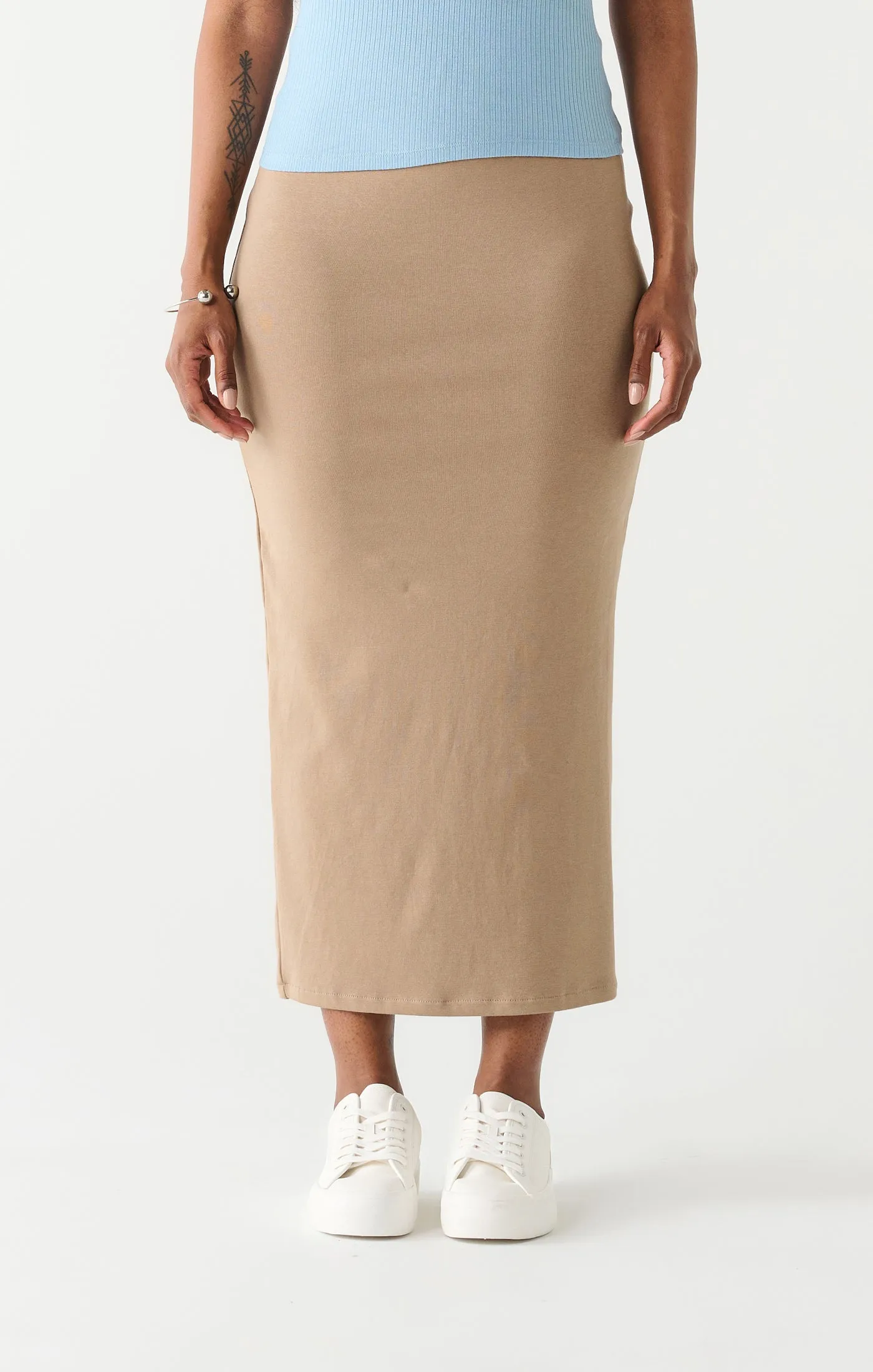 Dex Long Pencil Skirt