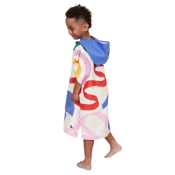 Dock & Bay Kids Poncho - Quick Dry Hooded Towel 兒童快乾毛巾斗篷