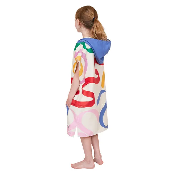 Dock & Bay Kids Poncho - Quick Dry Hooded Towel 兒童快乾毛巾斗篷