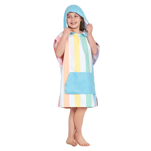 Dock & Bay Kids Poncho - Quick Dry Hooded Towel 兒童快乾毛巾斗篷