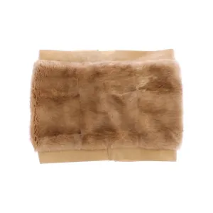 Dolce & Gabbana Exclusive Beige MINK Fur Scarf Wrap