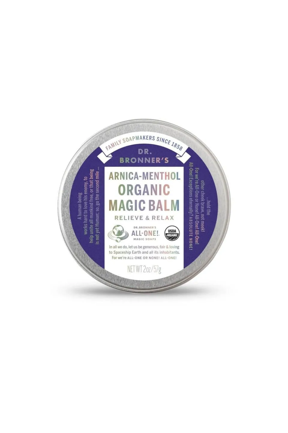 Dr Bronner's Magic Balm Arnica Menthol 57g