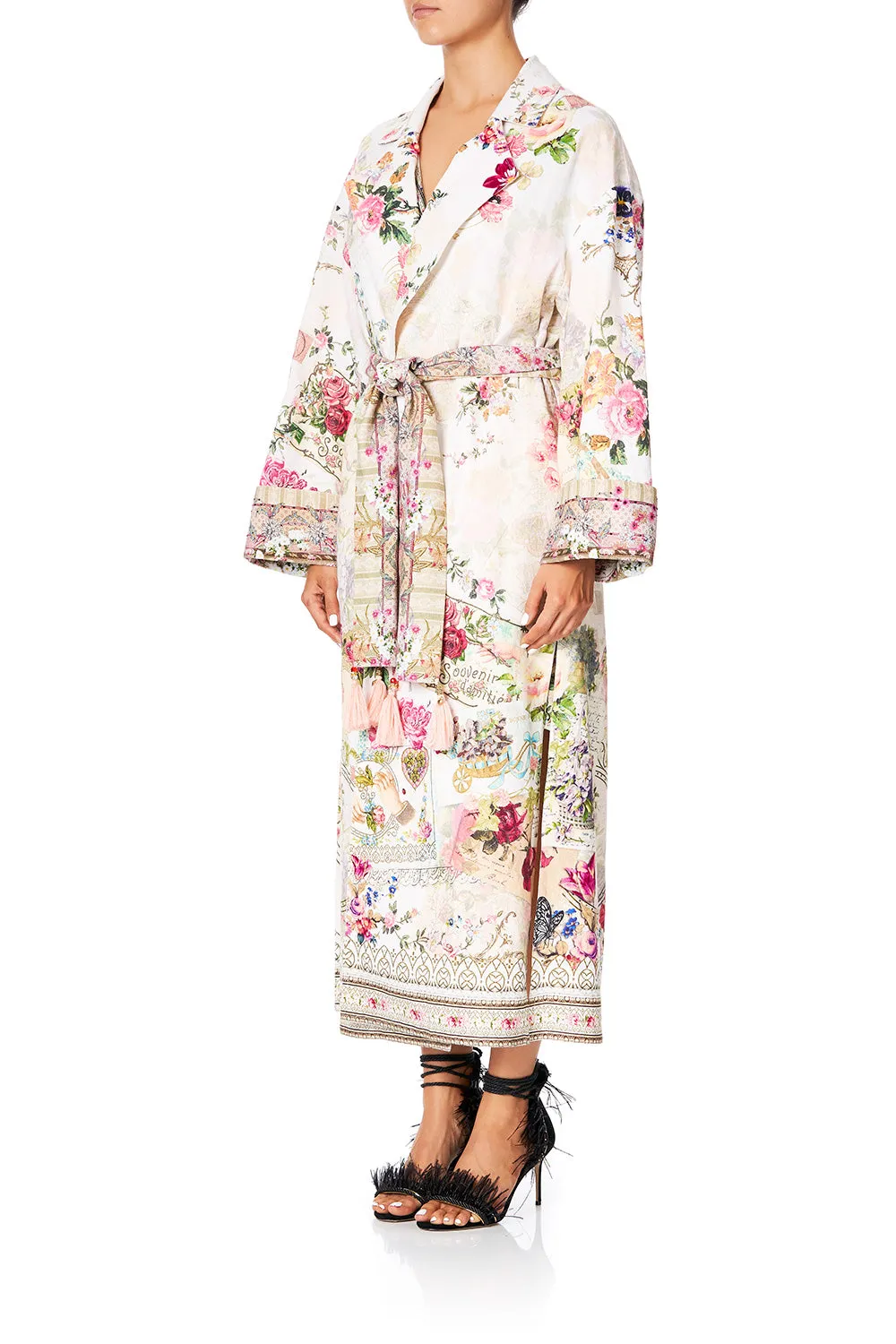 DUSTER COAT JARDIN POSTCARDS