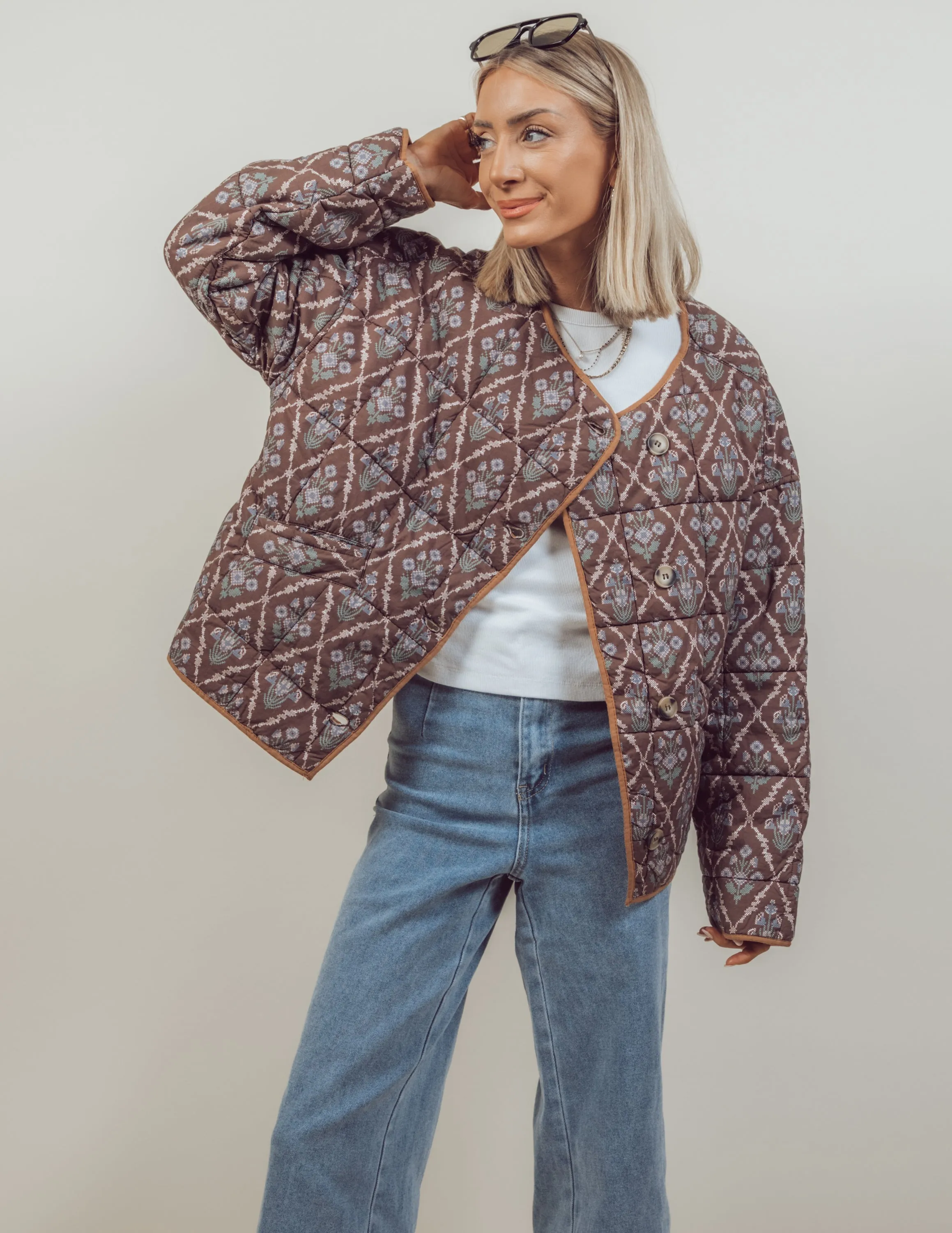 Edie Printed Jacket