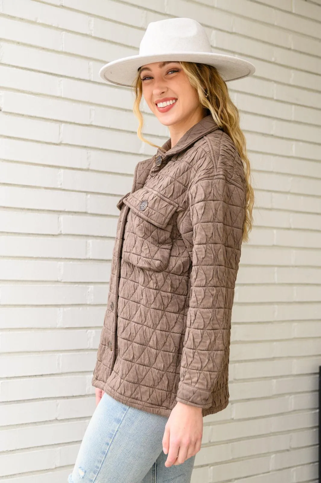 Ella Jacket in Mocha